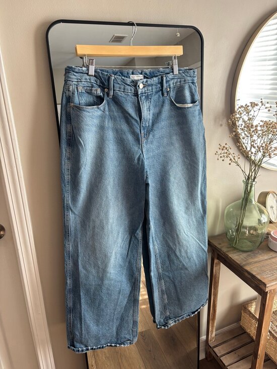 Good American Denim - Good American wide leg jeans